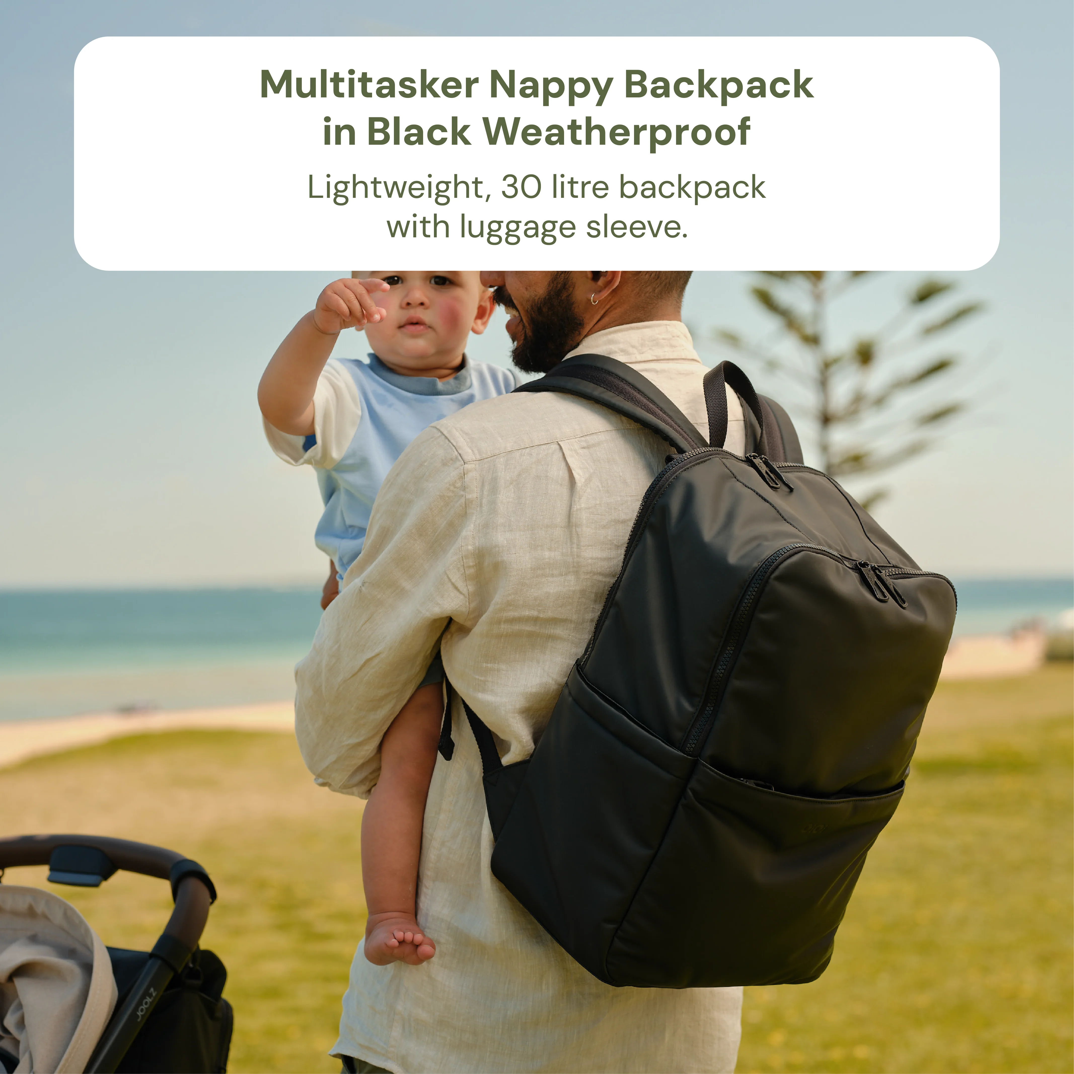 Carry-On Travel Set - Multitasker Nappy Backpack - Image 3