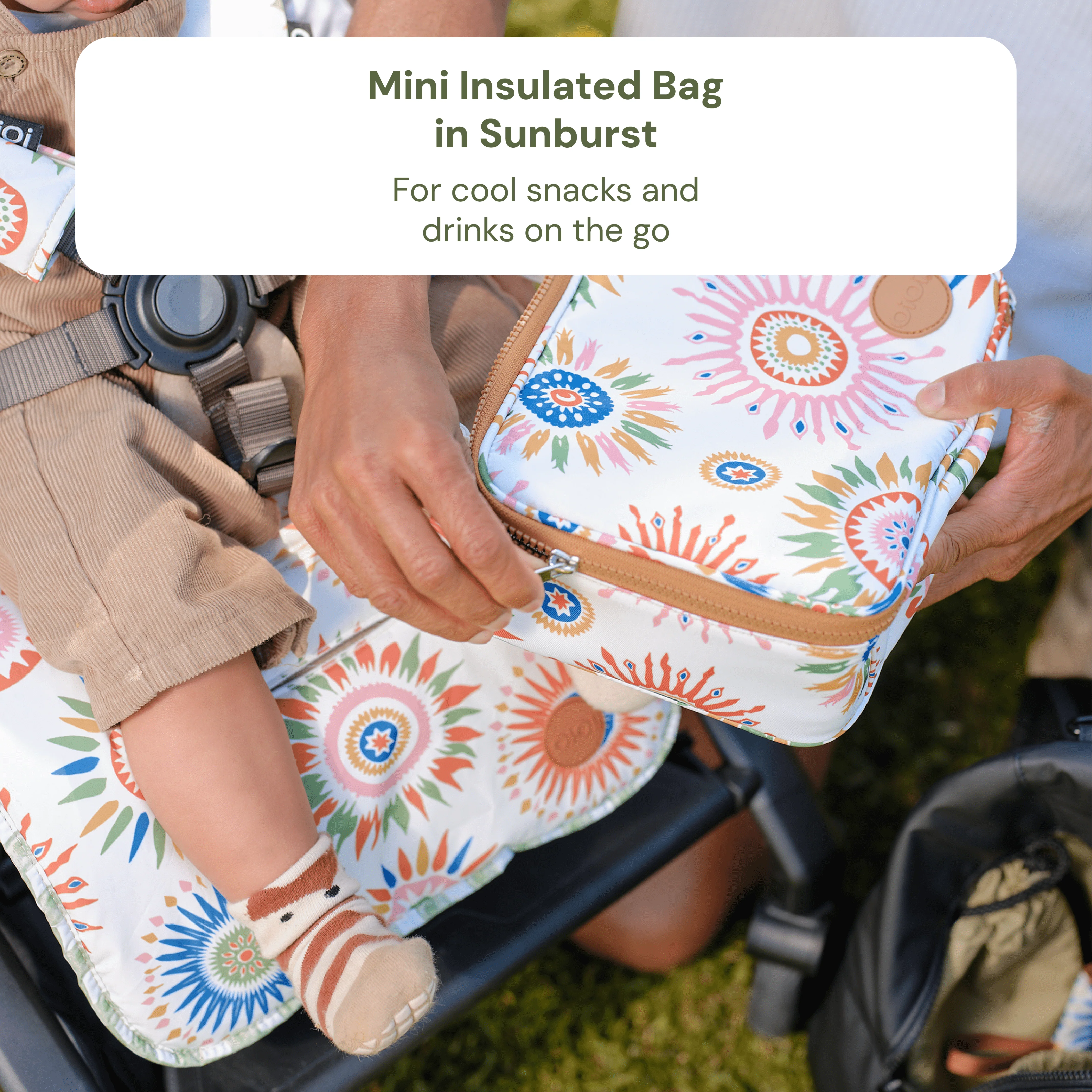 Baby & Toddler Nappy Bag Bundle – Weatherproof, Sunburst & Airmesh - Image 5