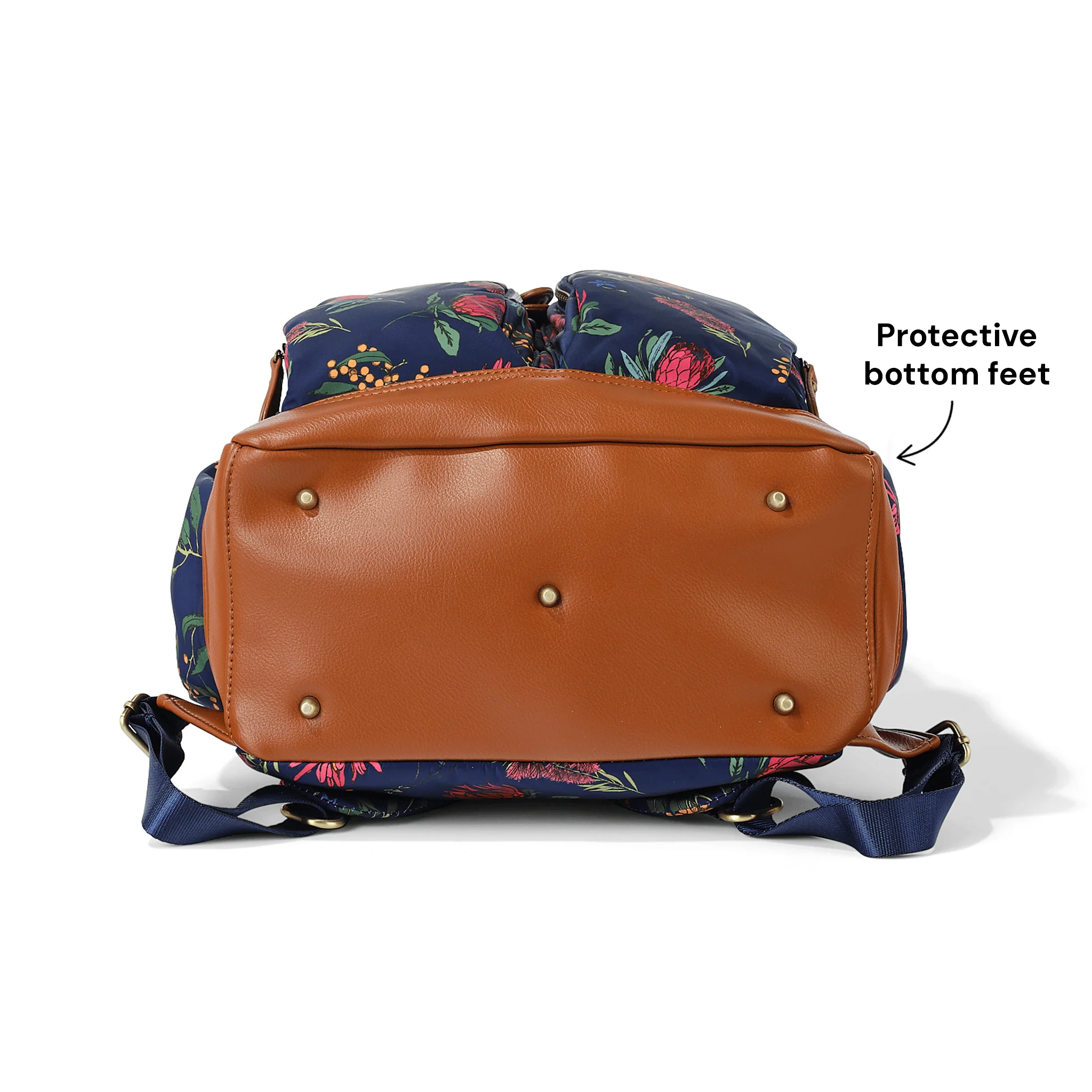 Signature Nappy Backpack - Botanical Floral Nylon - Image 6