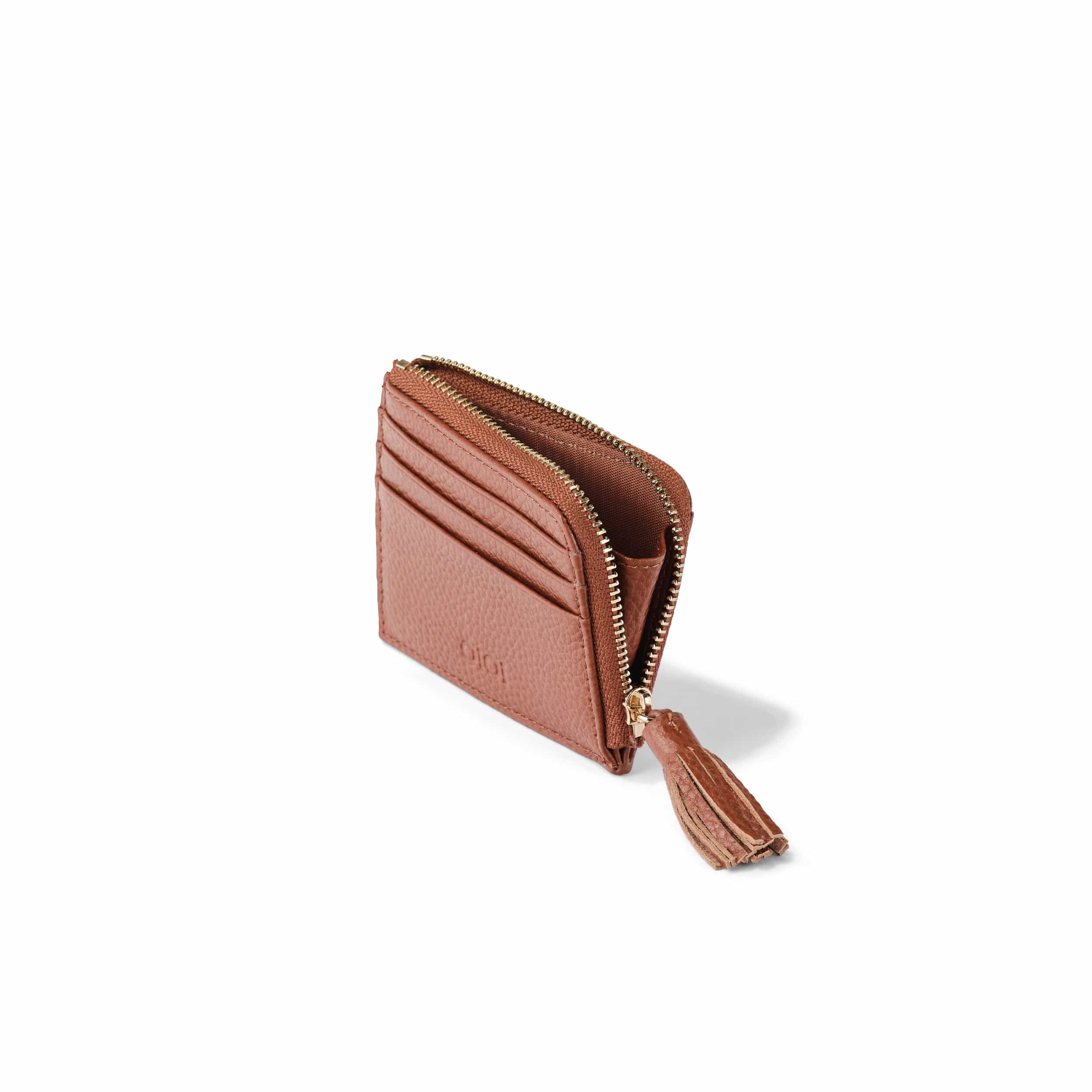 Card Wallet - Terracotta Genuine Leather - Image 3