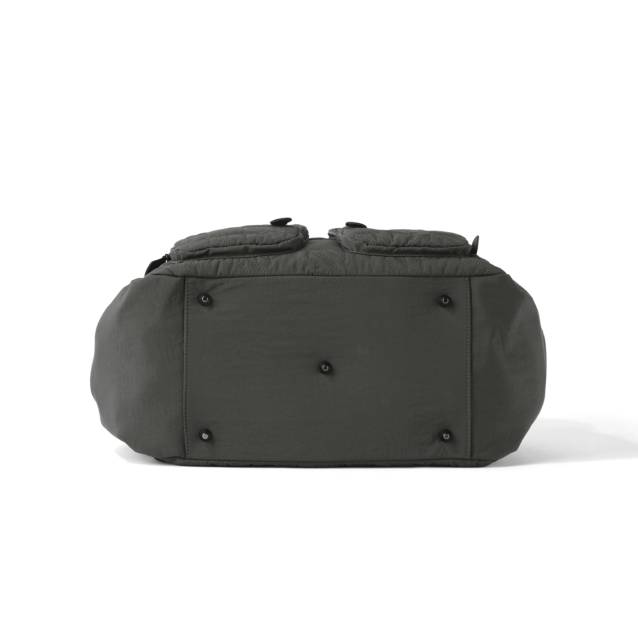 Carry All Nappy Bag - Olive Houndstooth Quilt - Image 6