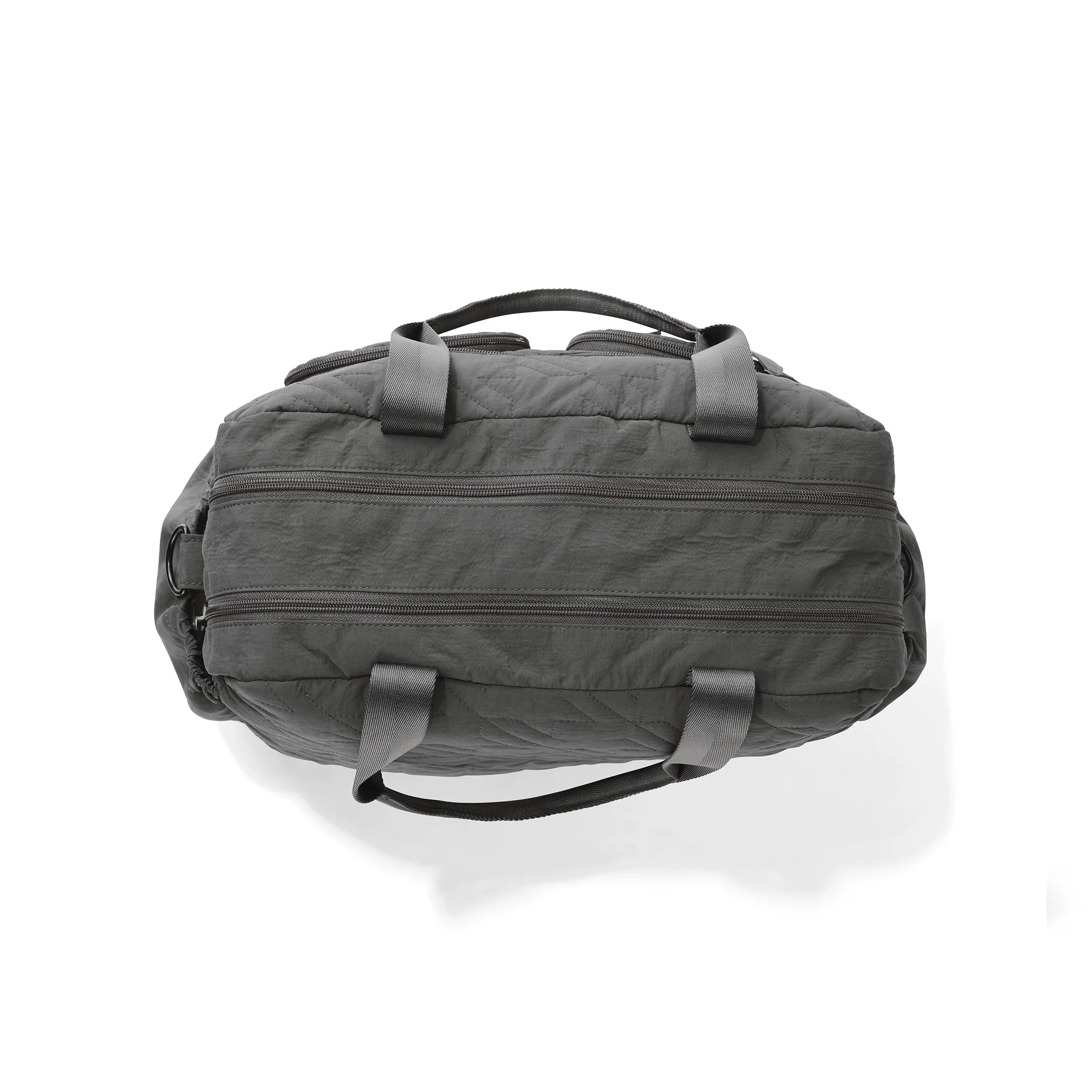Carry All Nappy Bag - Olive Houndstooth Quilt - Image 8