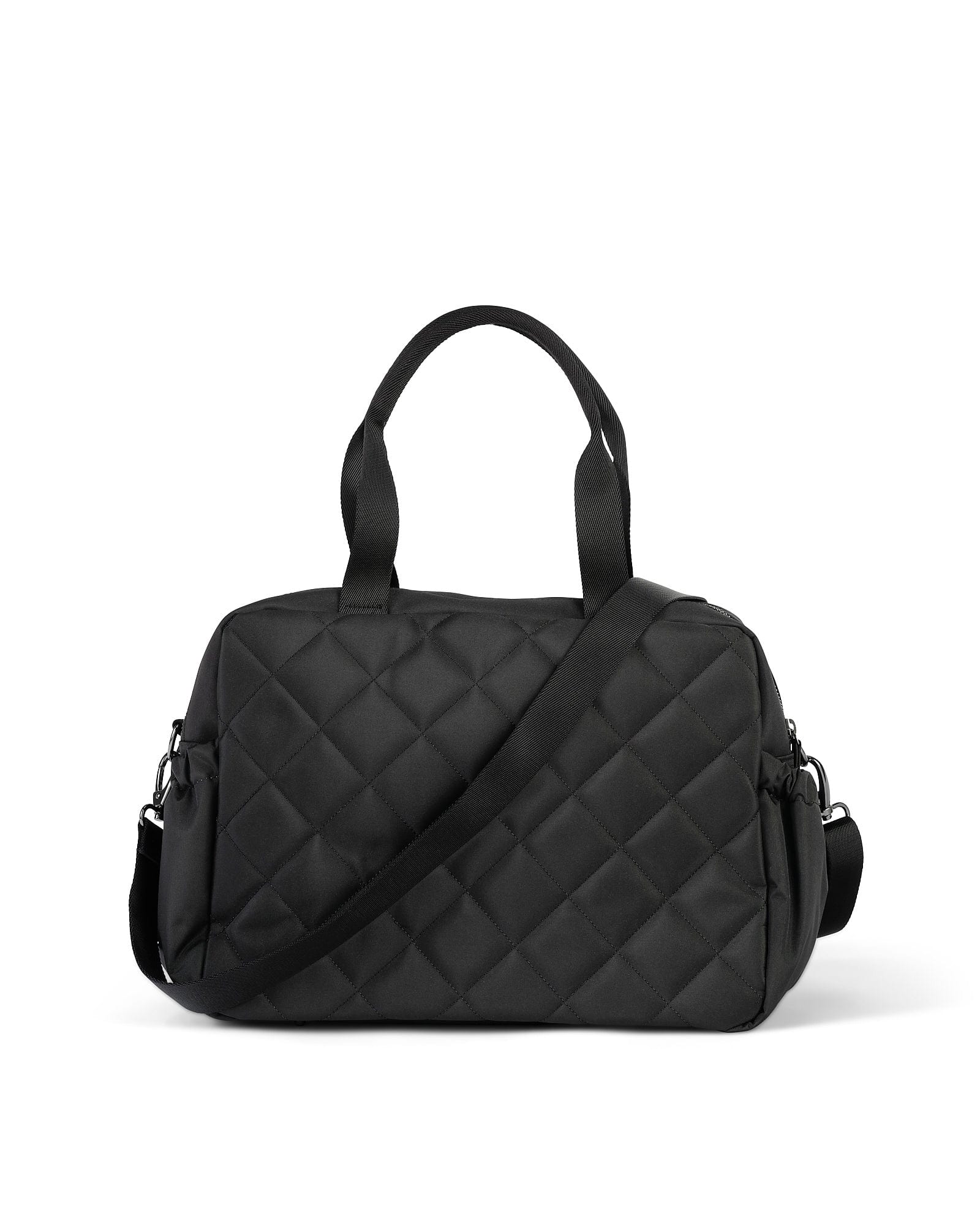Carry All Nappy Bag - Puffy Black Quilt - Image 5