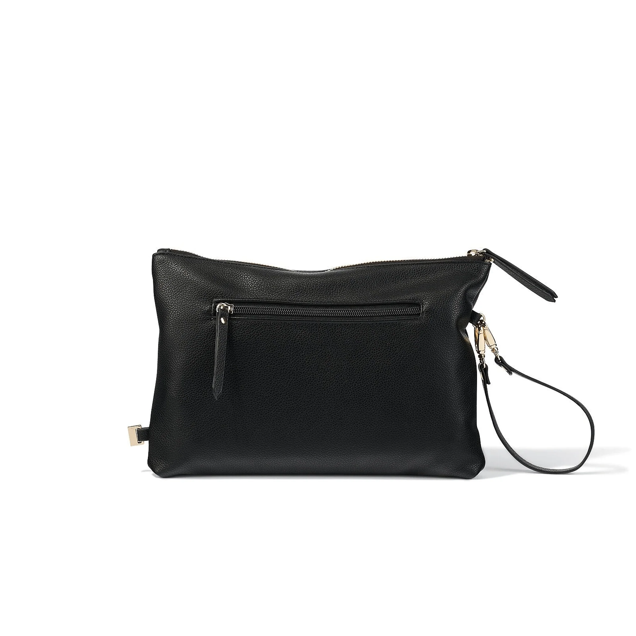 Nappy Changing Pouch - Black Vegan Leather - Image 6