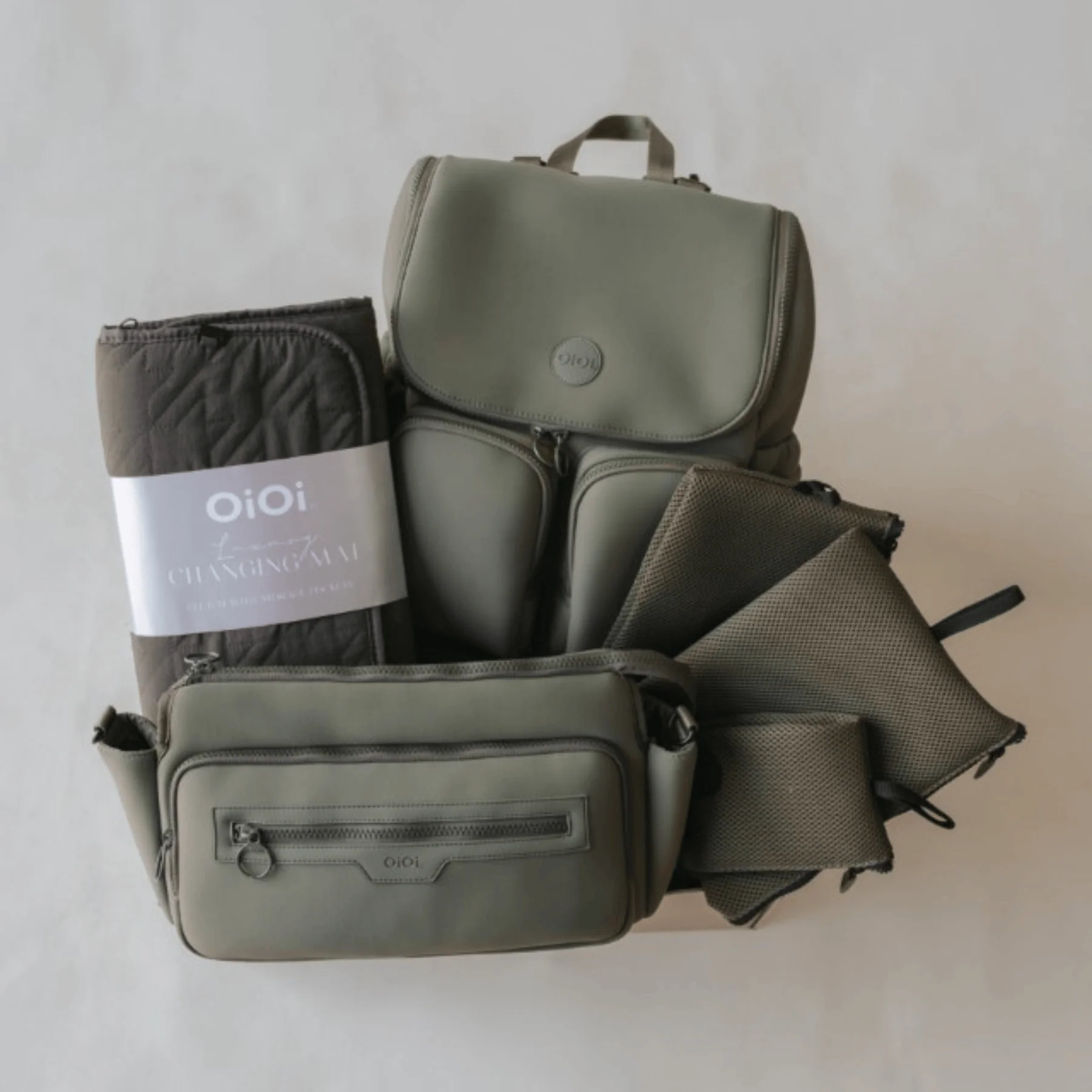 First Time Parent Nappy Bag Bundle -  Sage & Olive - Image 7