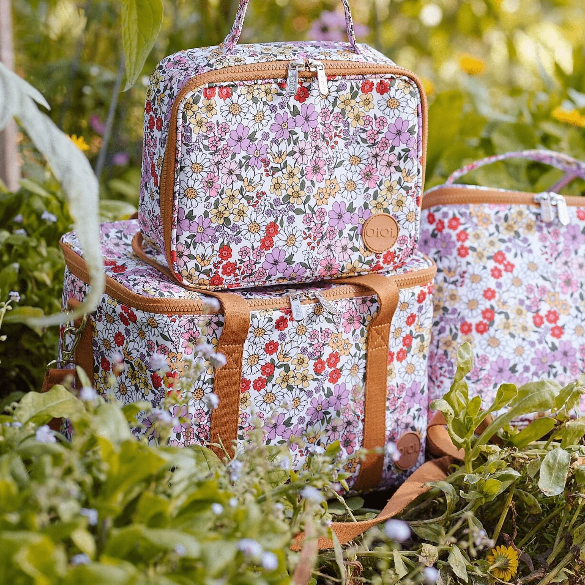 Maxi Insulated Picnic Bag/Pumping Bag - Daisy - Image 3