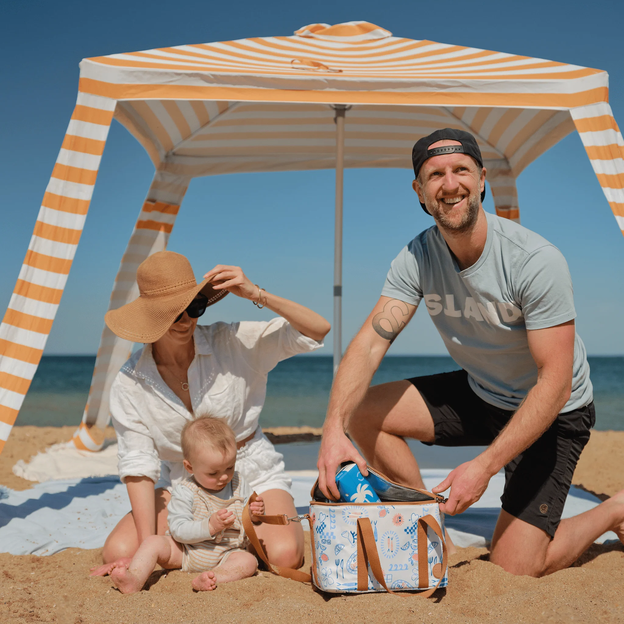 Maxi Insulated Picnic Bag/Pumping Bag - Mediterranean - Image 7