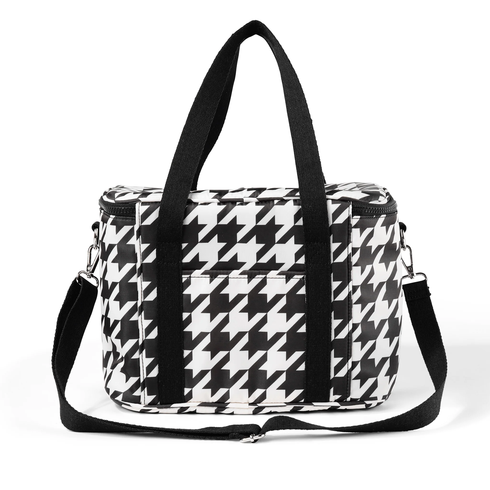 Maxi Insulated Picnic Bag/Pumping Bag - Houndstooth - Image 3