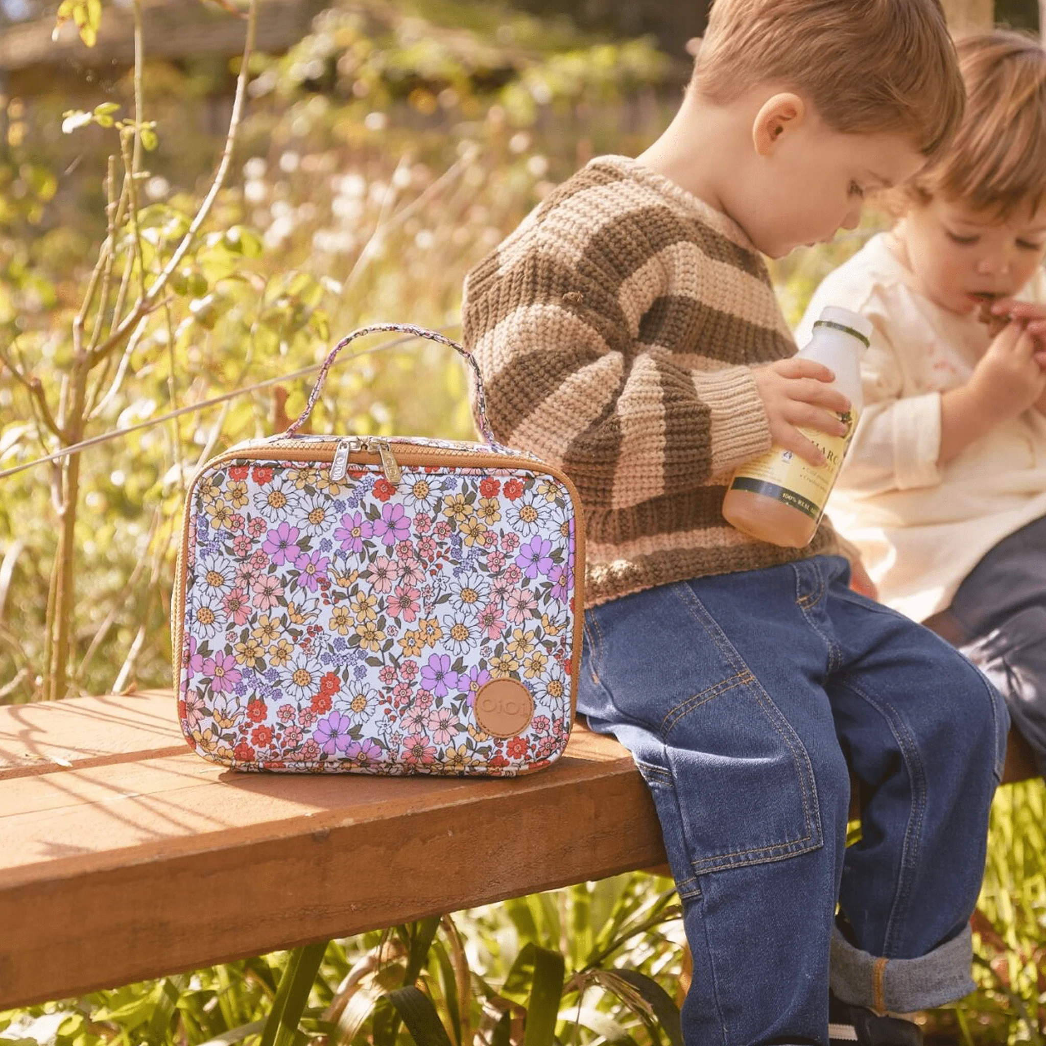 Mini Insulated Lunch Bag/Pumping Bag - Daisy - Image 3