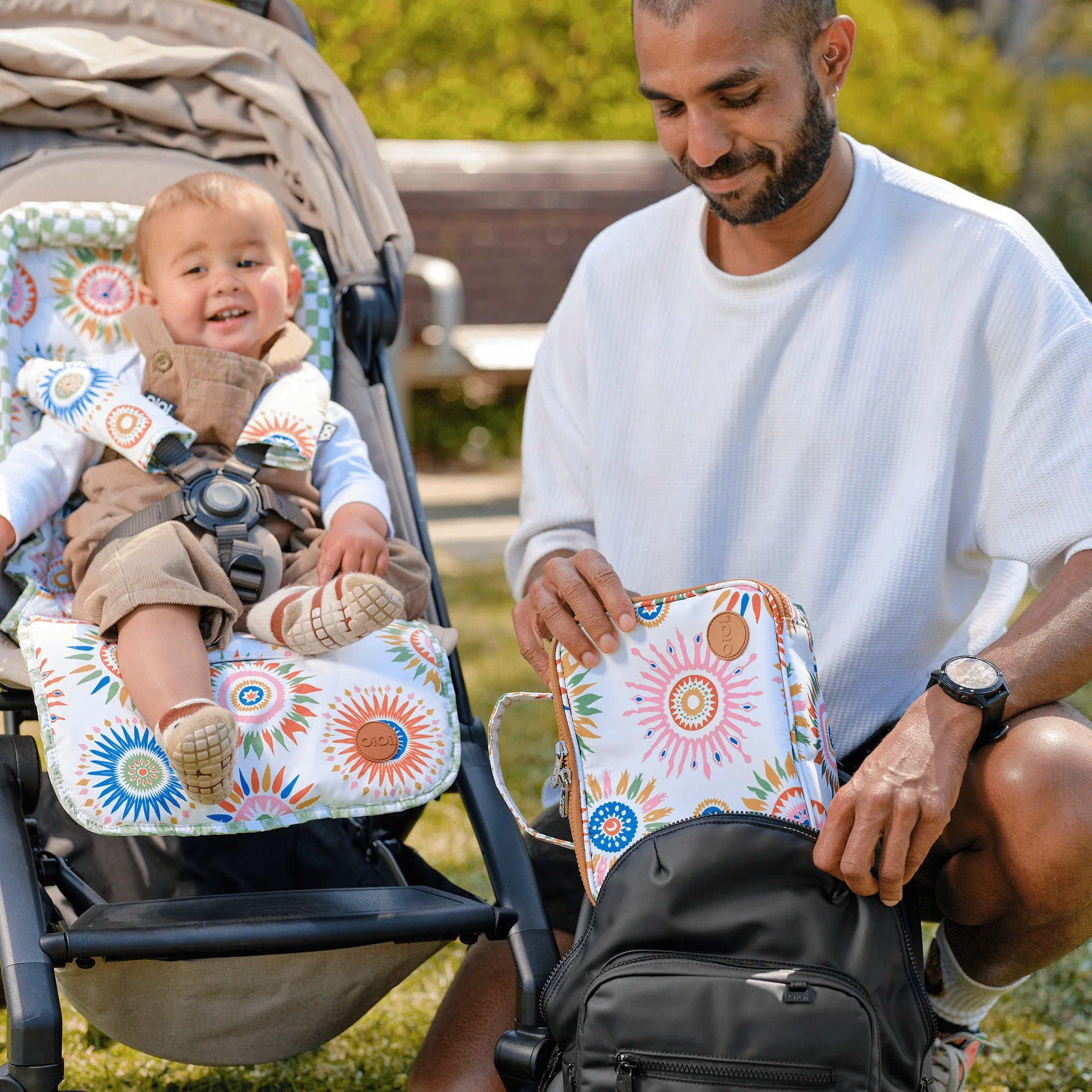 Mini Insulated Lunch Bag/Pumping Bag - Sunburst - Image 6
