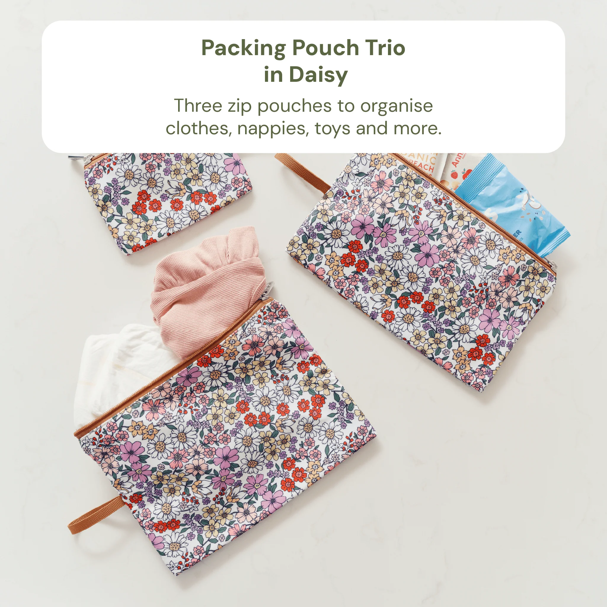 Mini Signature Accessories Bundle - Chestnut & Daisy - Image 8