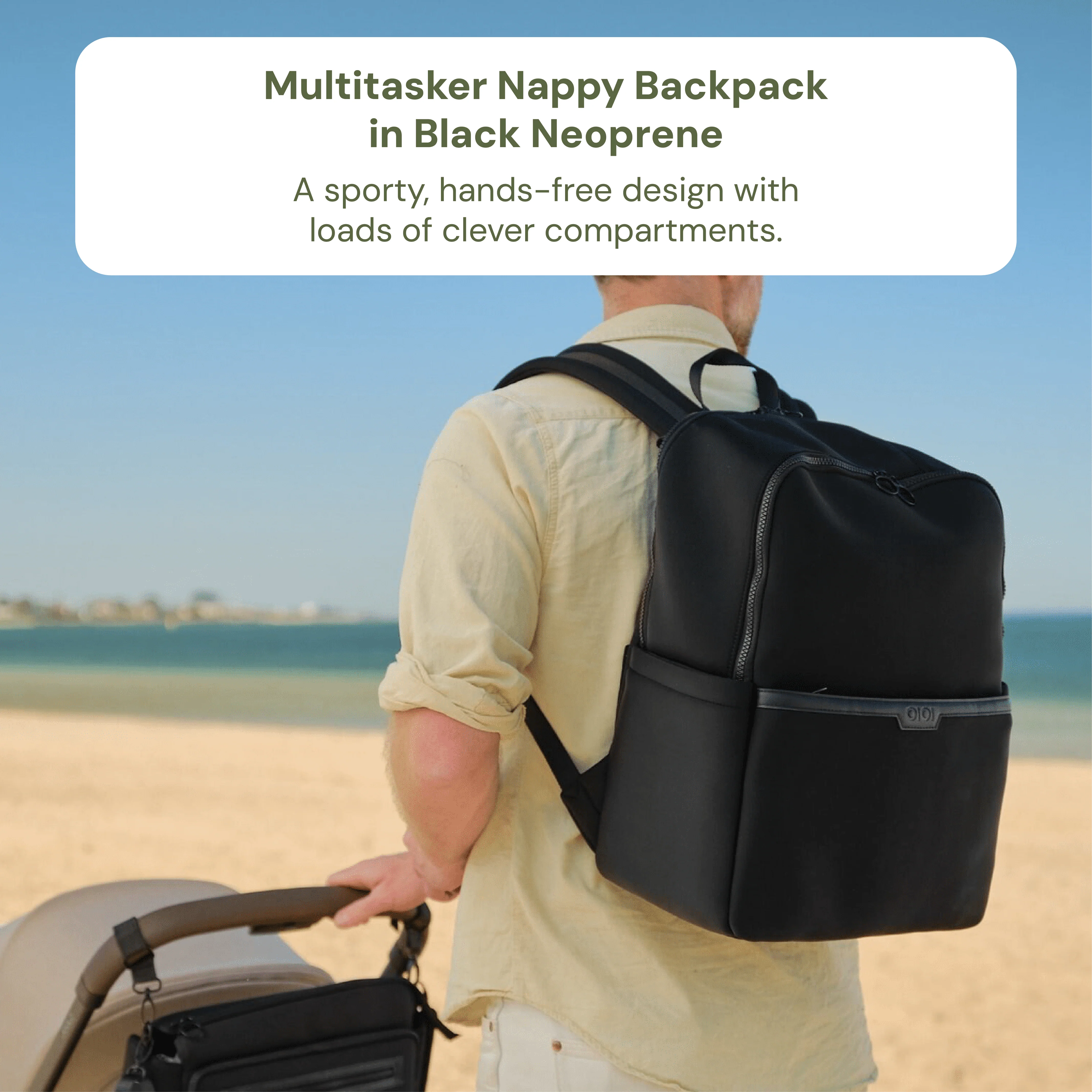 Multitasker Baby Bag Bundle - Neoprene & Hourglass - Image 3