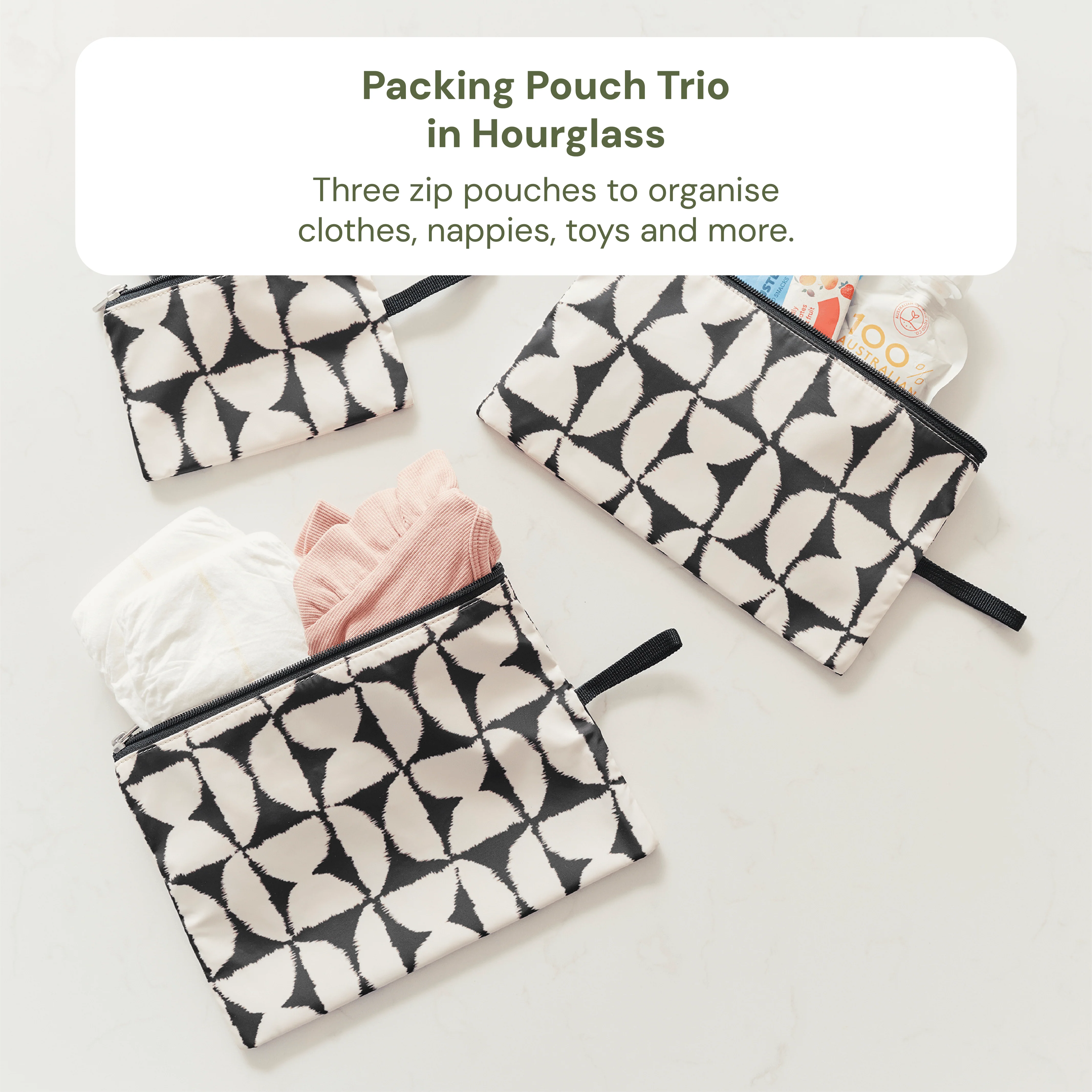 Multitasker Baby Bag Bundle - Neoprene & Hourglass - Image 5