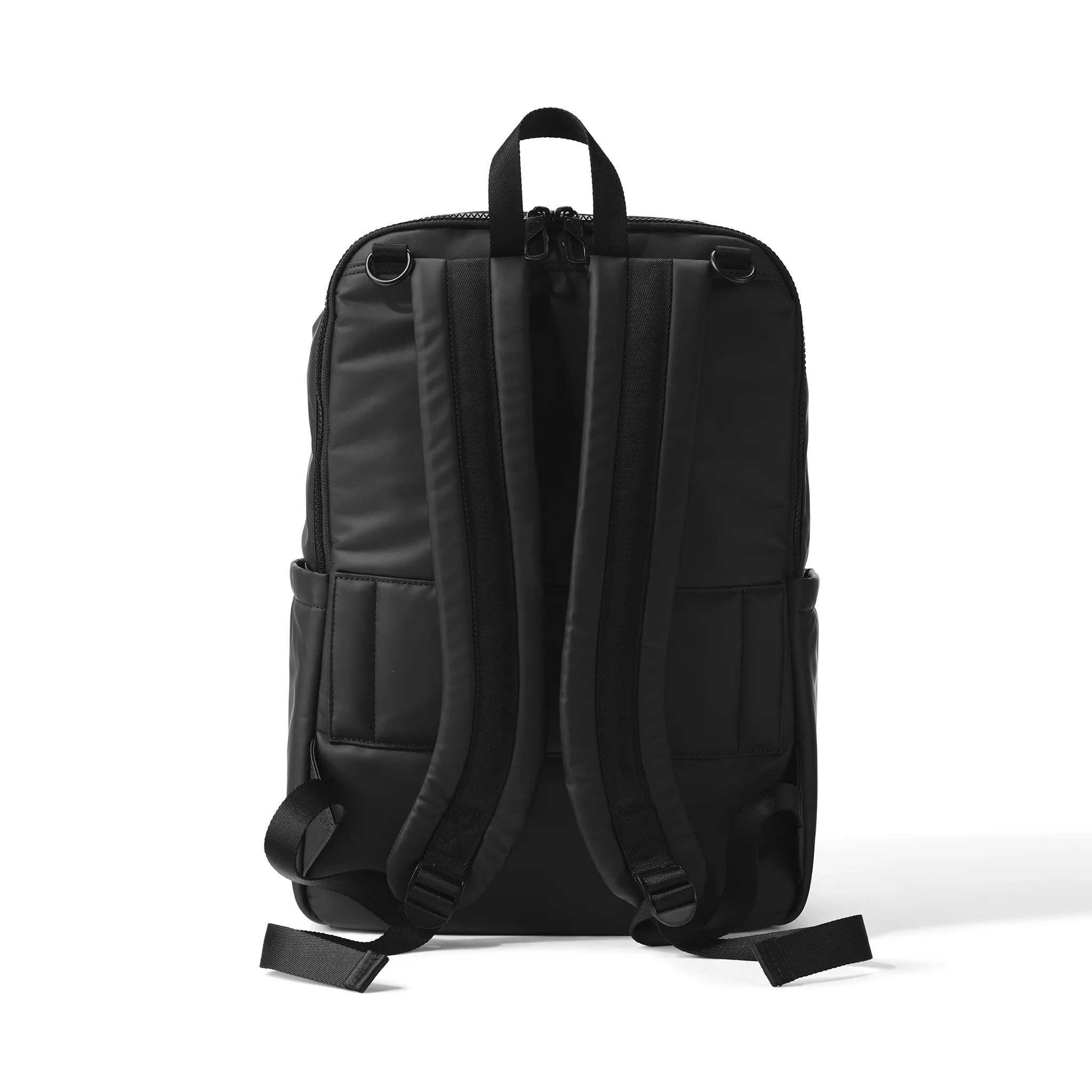 Multitasker Nappy Backpack - Black Weatherproof - Image 4