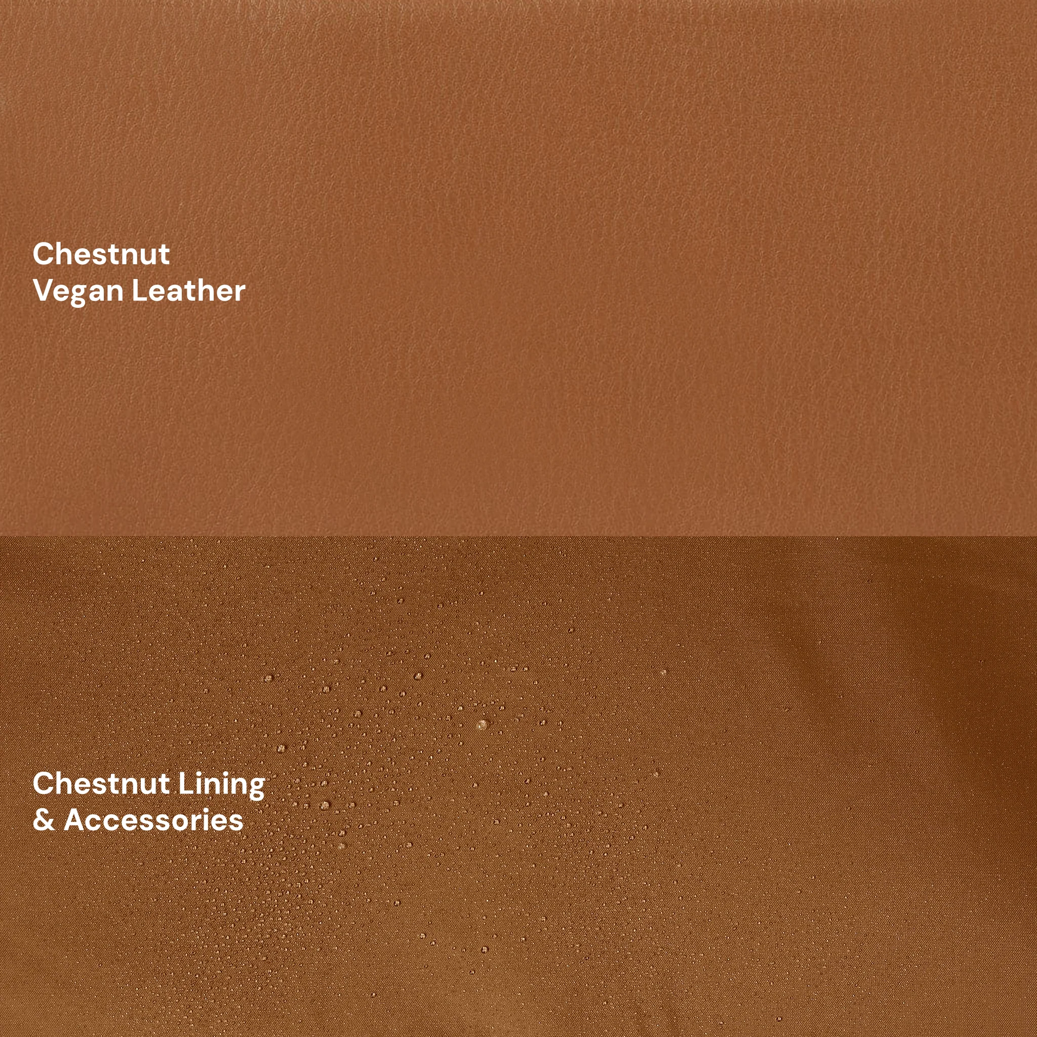 Multitasker Nappy Backpack - Chestnut Brown Vegan Leather - Image 10