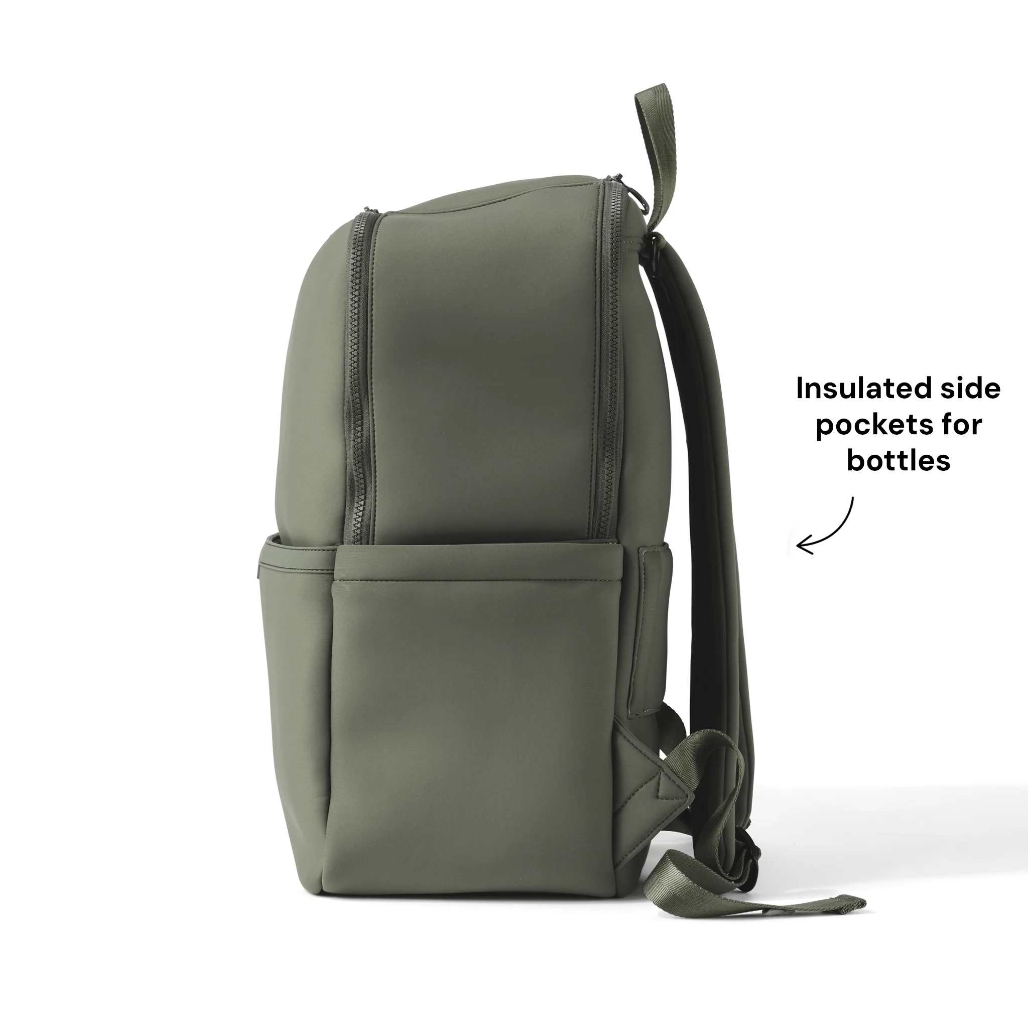 Multitasker Nappy Backpack - Sage Neoprene - Image 3