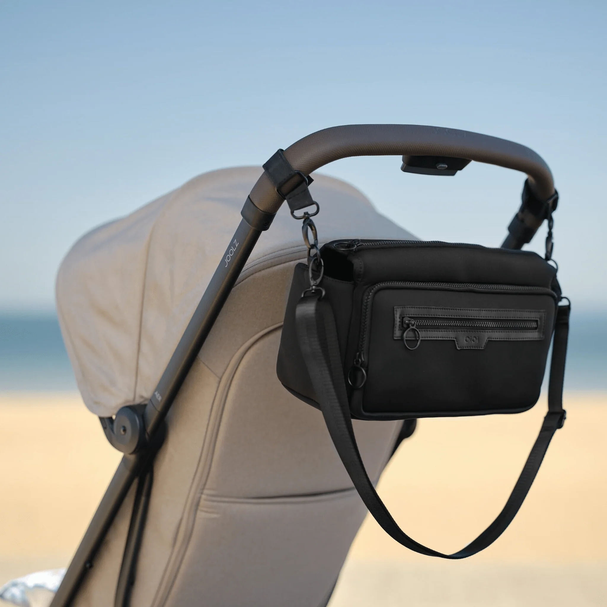 Multitasker Pram Caddy 2.0 - Black Neoprene - Image 5