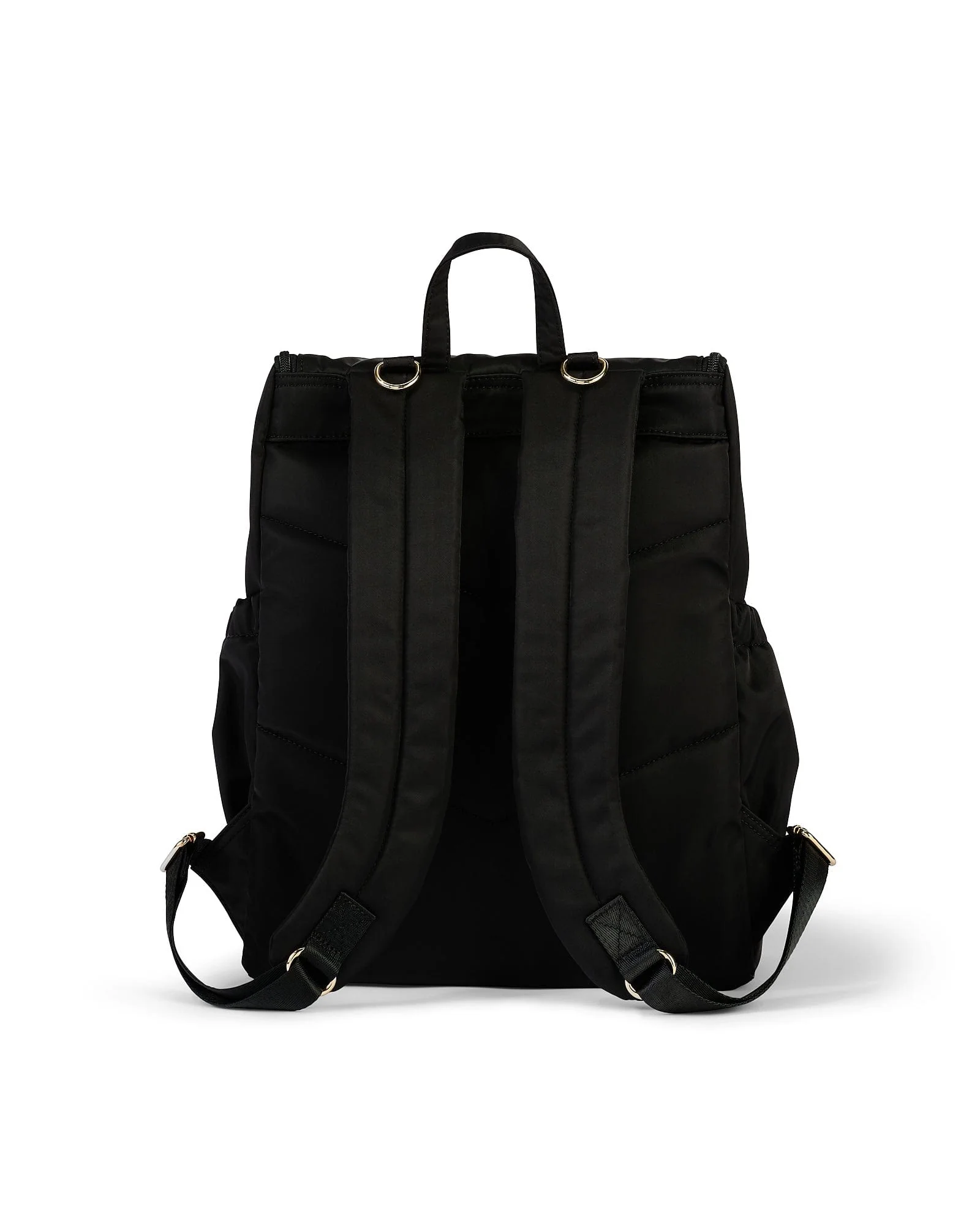 Signature Nappy Backpack - Black Nylon - Image 6