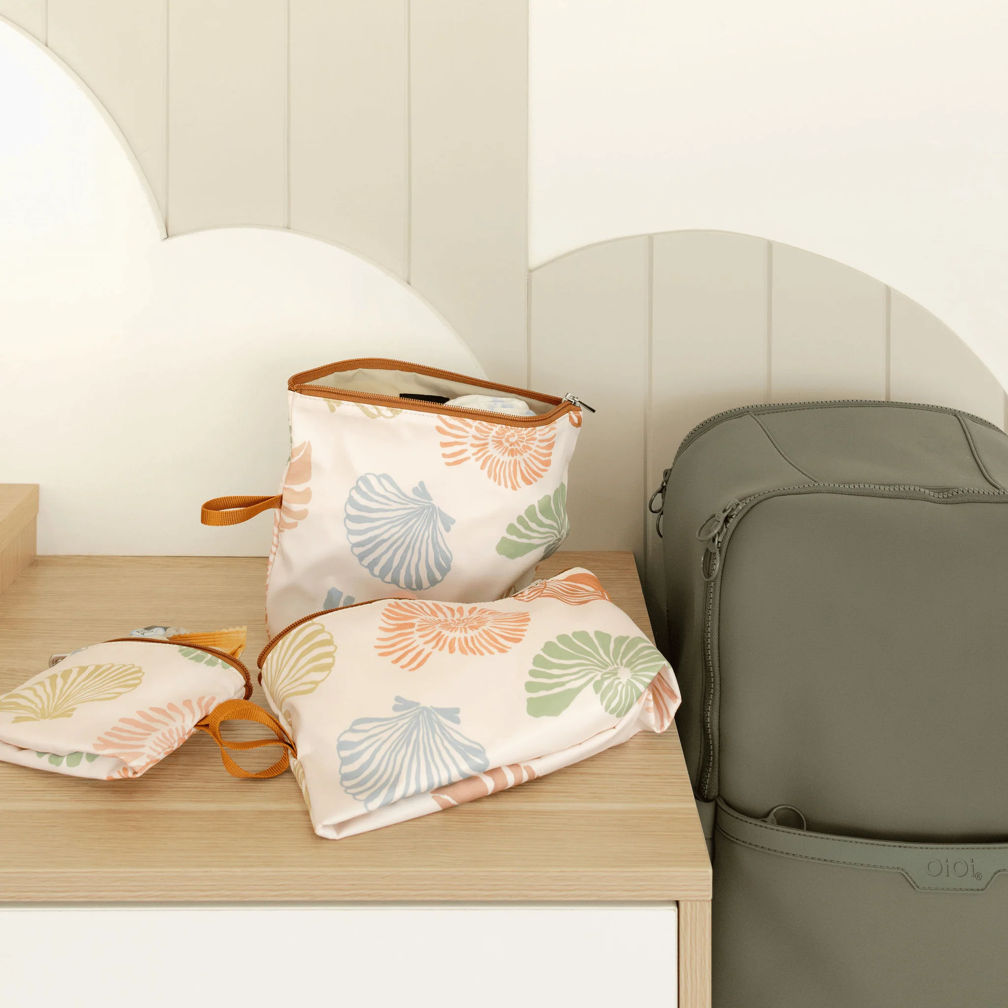 Packing Pouch Trio - Seashells - Image 2