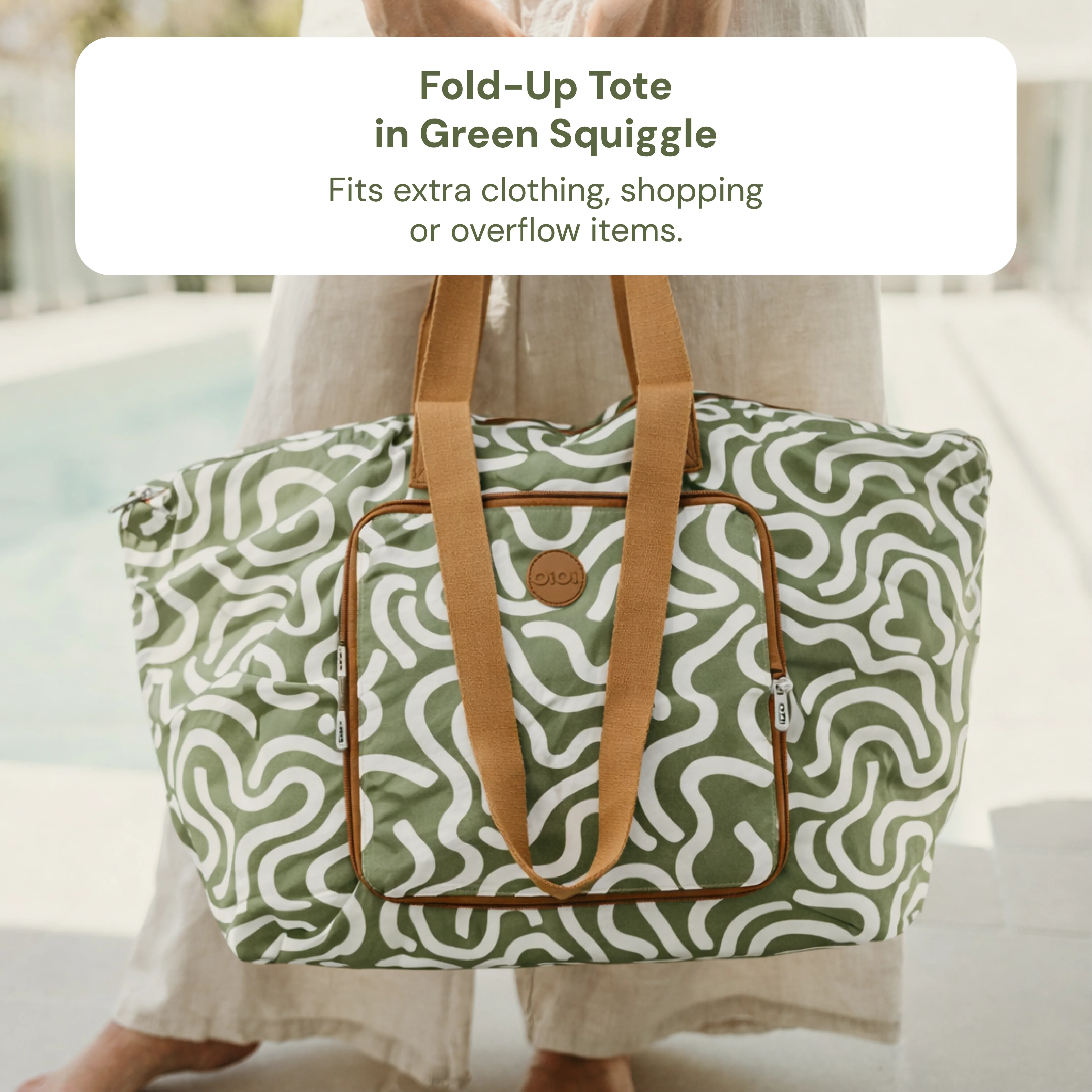 Pram Makeover Bundle - Chestnut & Green Squiggle (PRE-ORDER FOR MAY DELIVERY) - Image 7