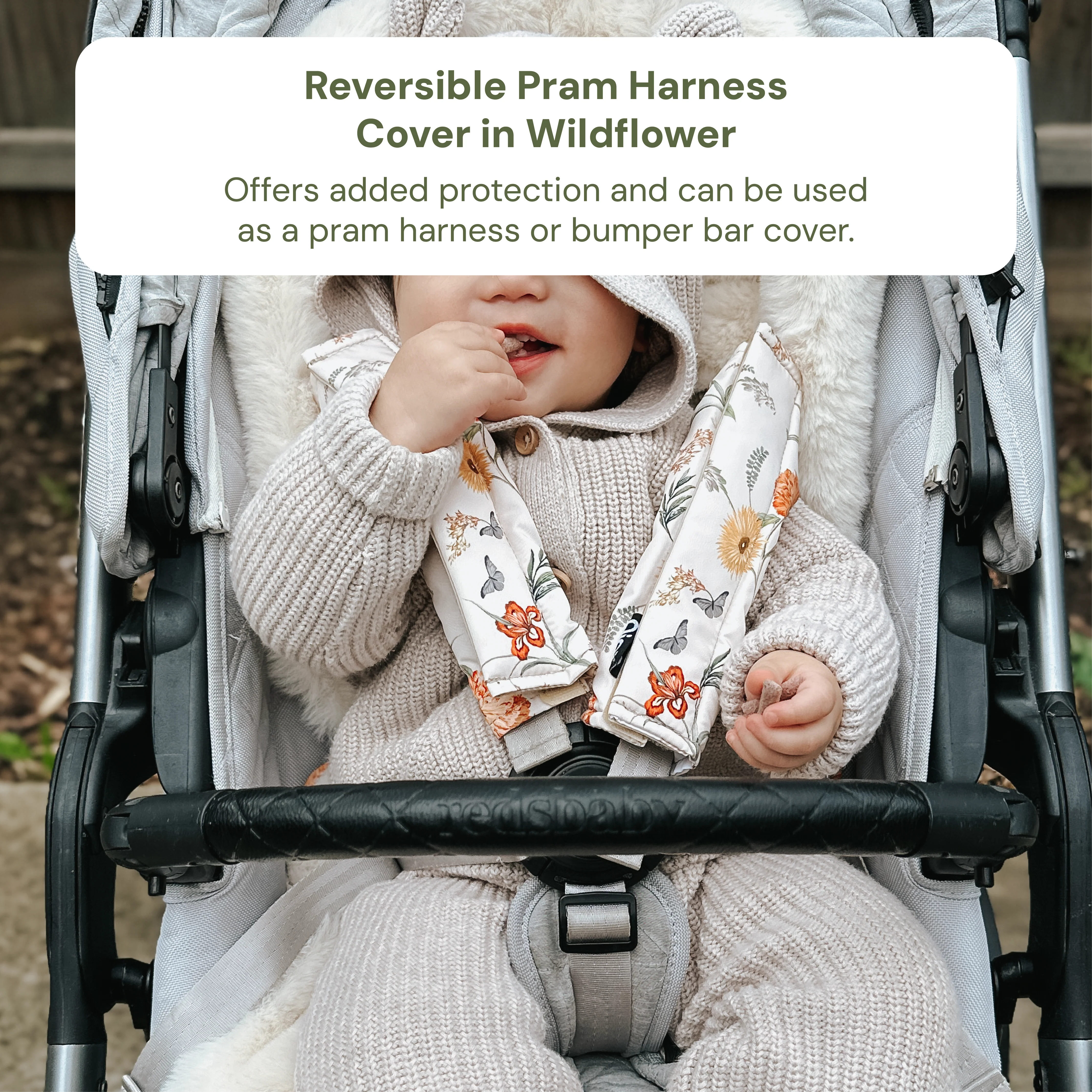 Pram Makeover Bundle - Chestnut & Wildflower - Image 5