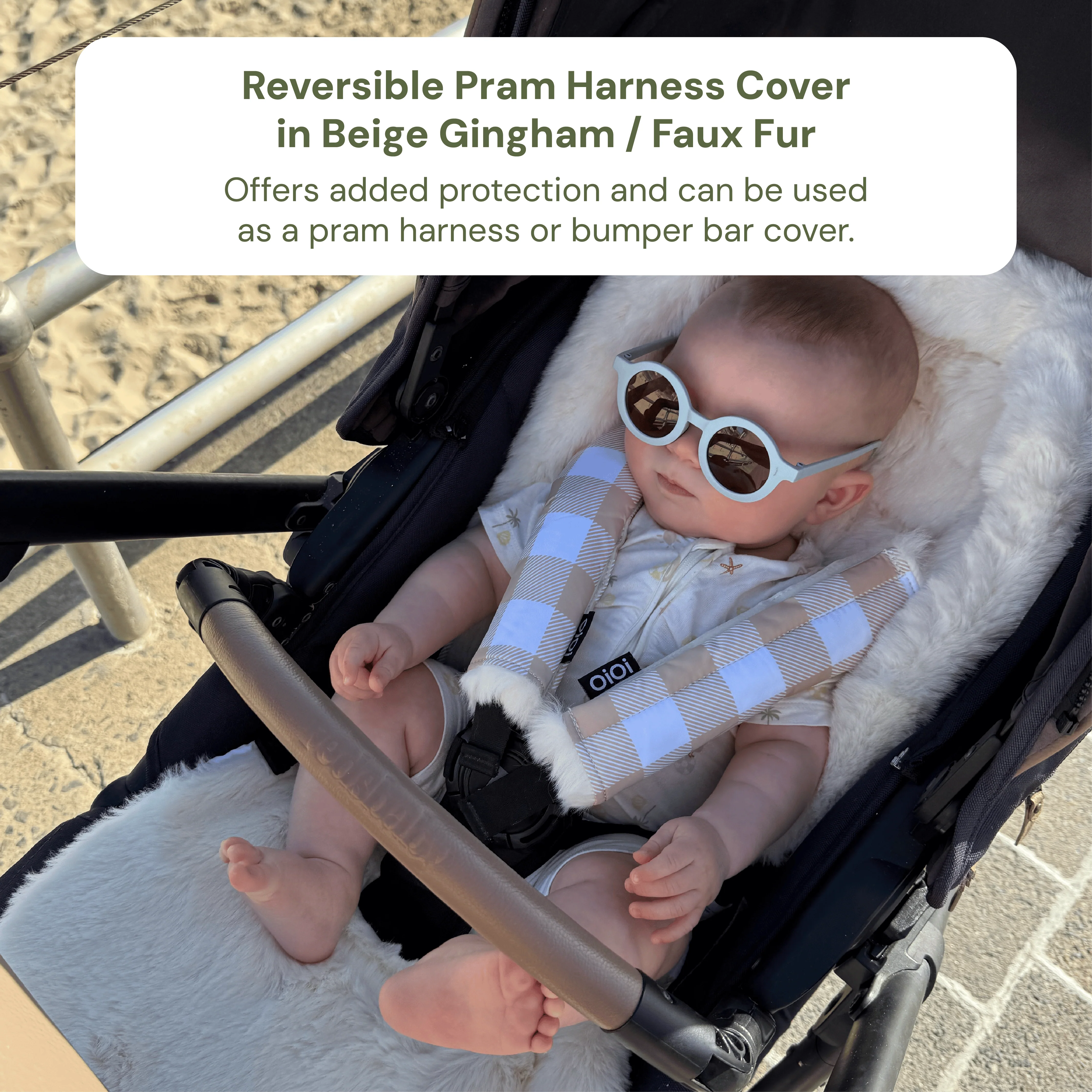 Pram Makeover Bundle - Oat & Gingham - Image 5