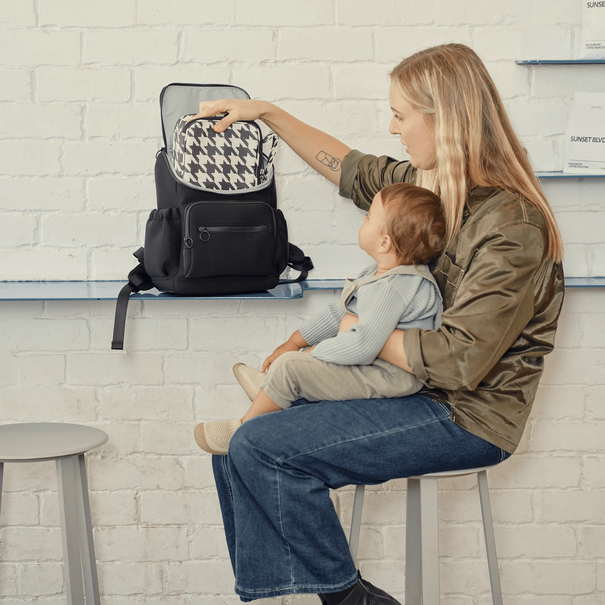 Signature Mini Backpack 2.0 - Black Neoprene - Image 10