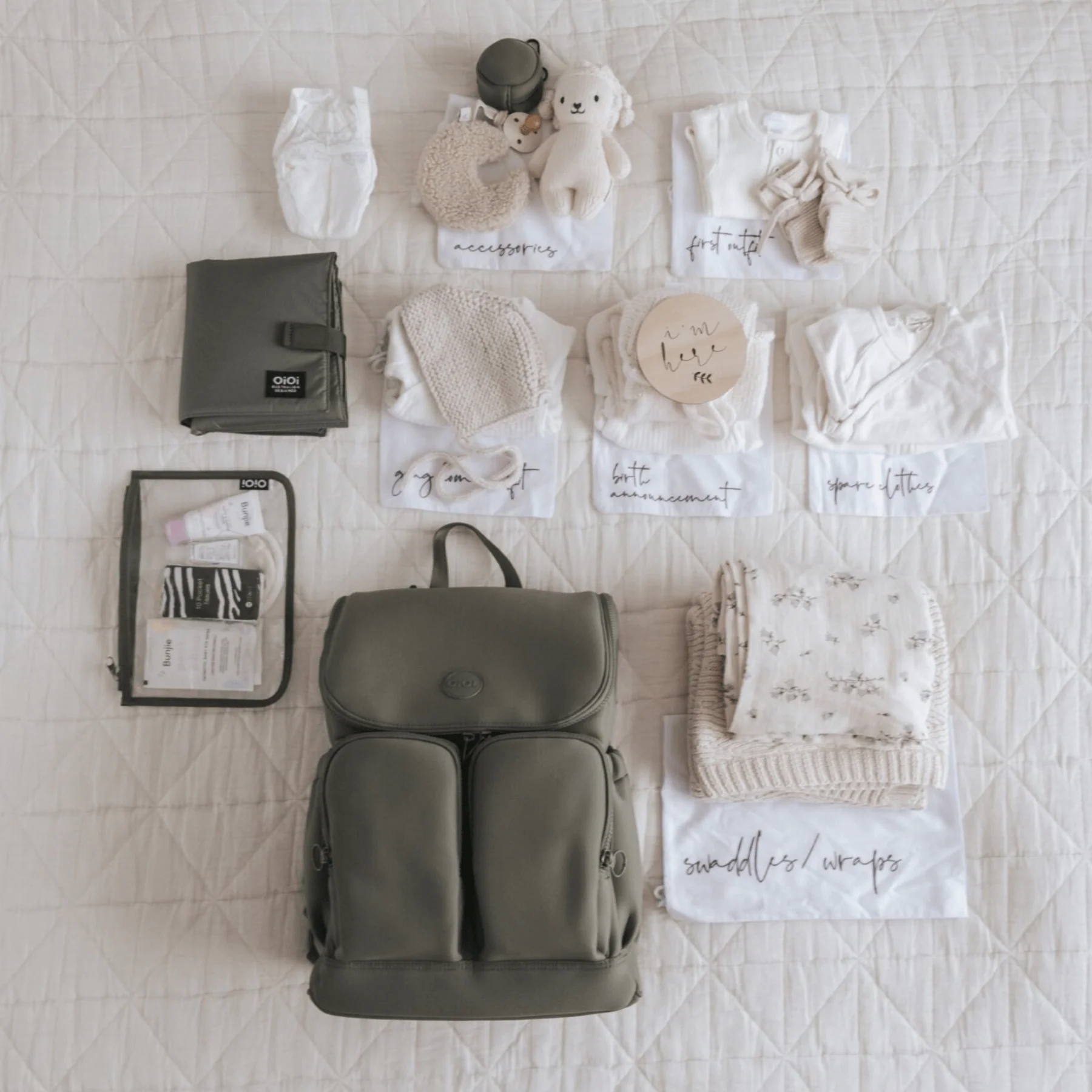 Signature Nappy Backpack - Sage Neoprene - Image 13