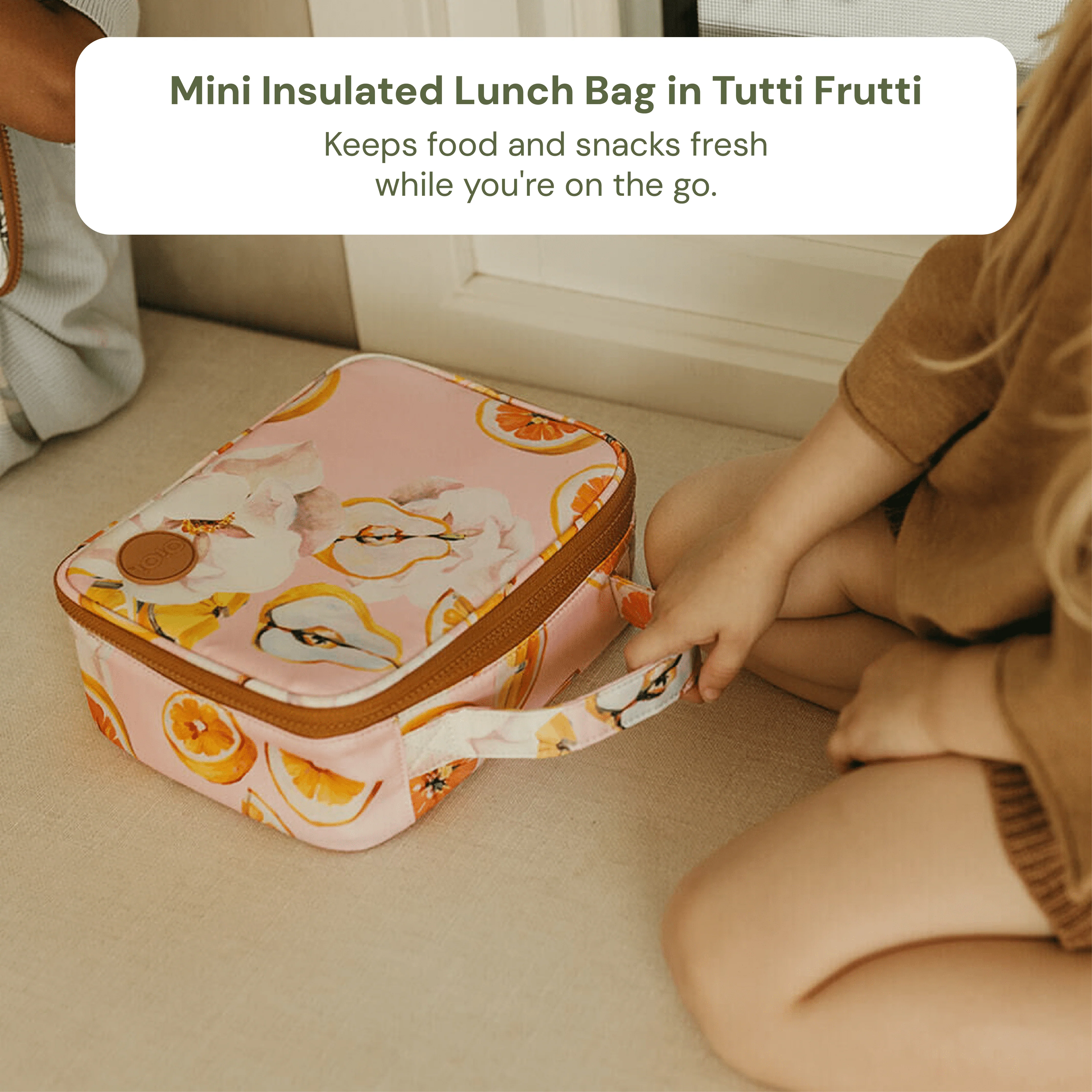 Nappy Bag Organisation Kit – Tutti Frutti & Sage - Image 3
