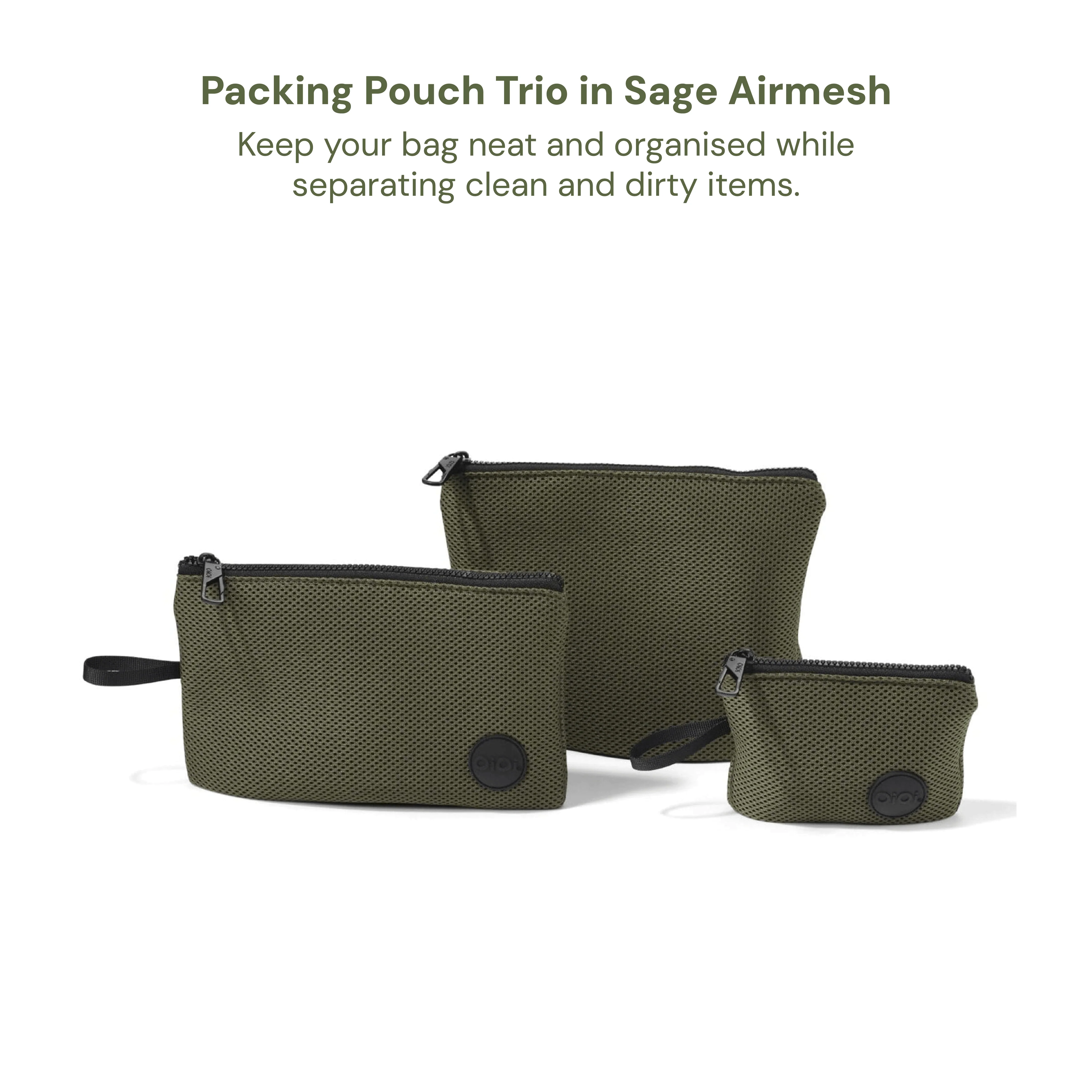 Nappy Bag Organisation Kit – Tutti Frutti & Sage - Image 4