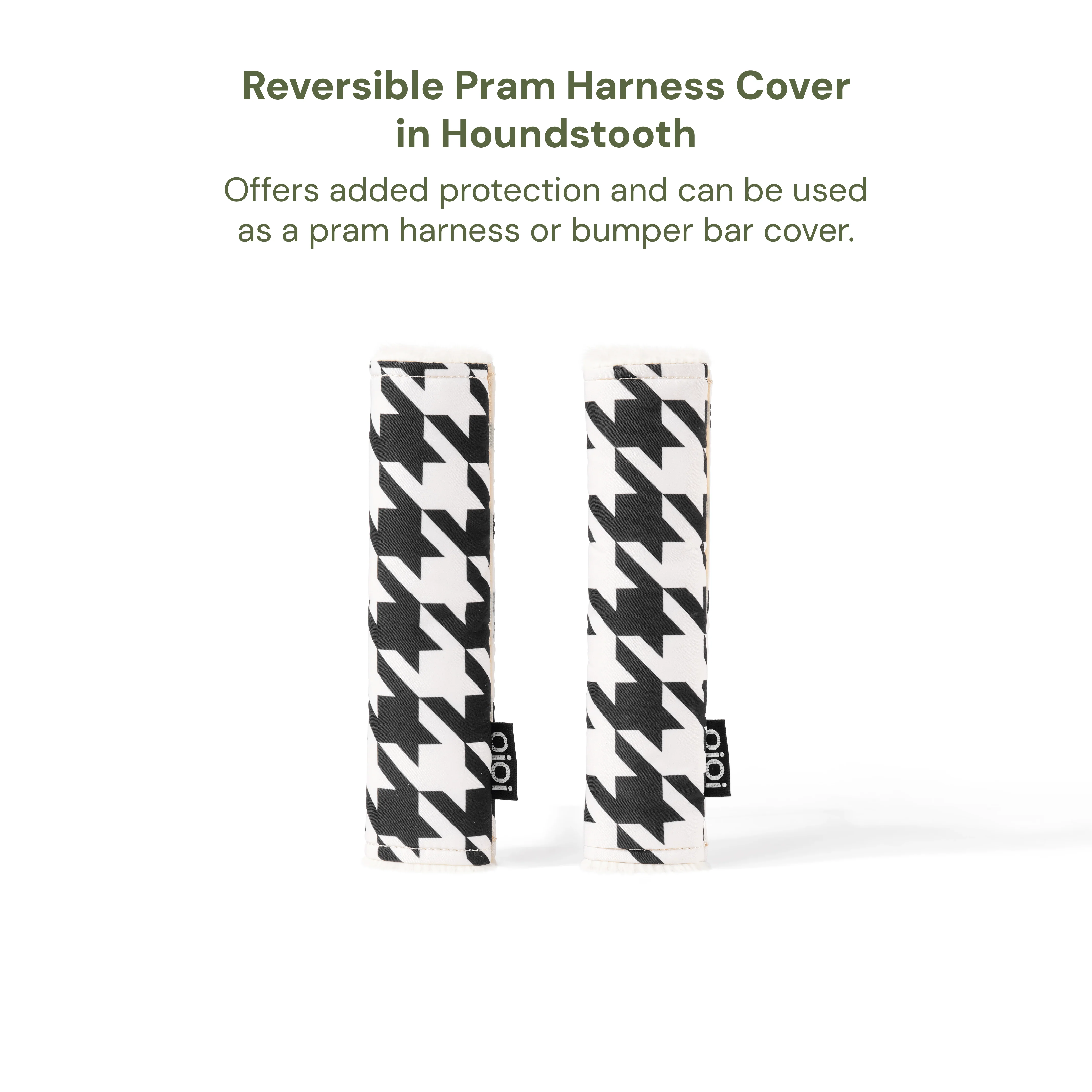 Pram Makeover Bundle  - Black & Houndstooth - Image 6